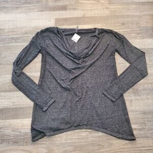 Cato xs womens charcoal gray tunic